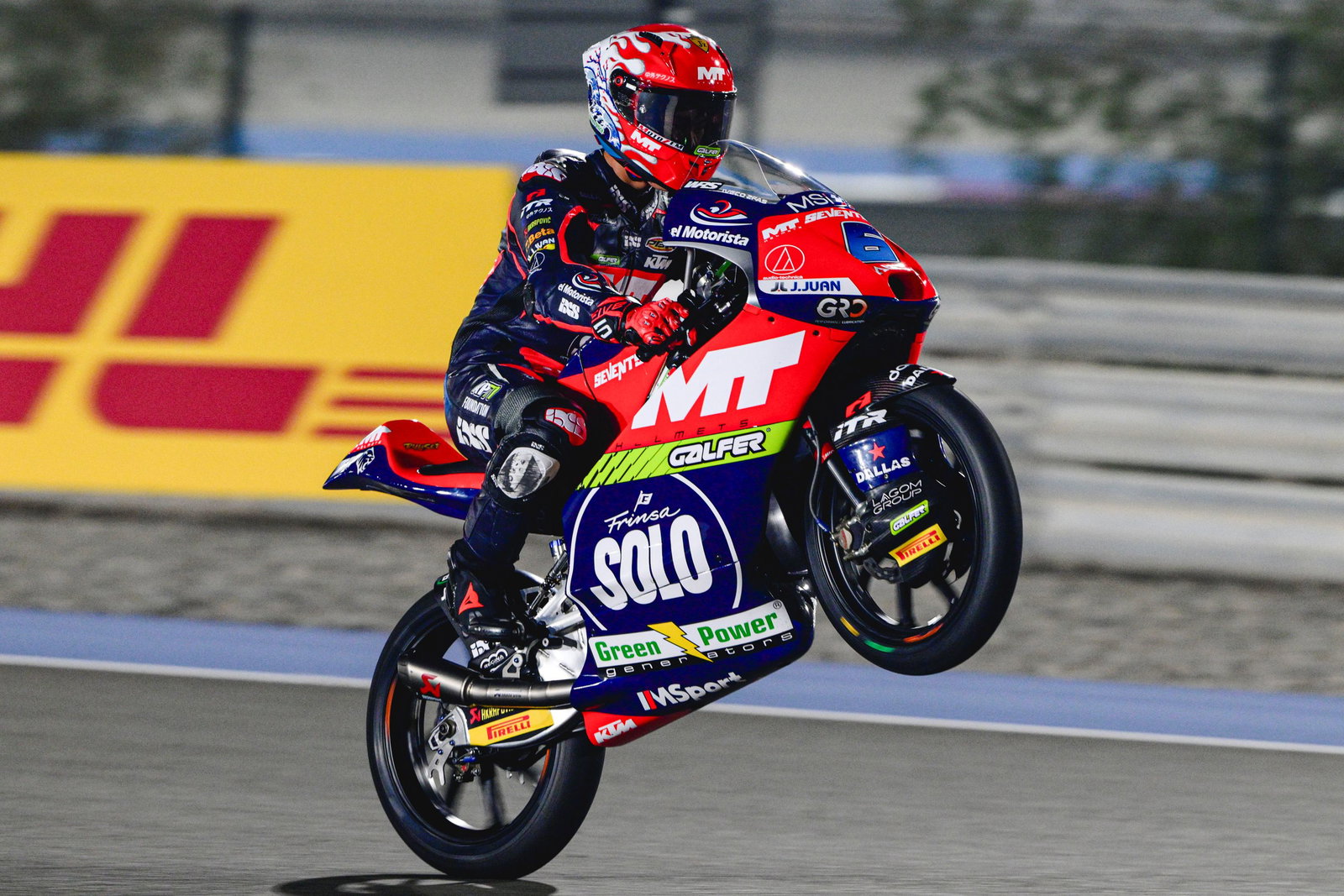 Ryusei Yamanaka, Moto3, qualifying, Qatar, Lusail, 12 April, 2025